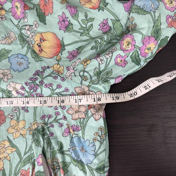 Spell Sayulito Jacket Womens XS Floral Bomber Zip Up Boho Cottagecore Chic Rayon - Picture 11 of 13